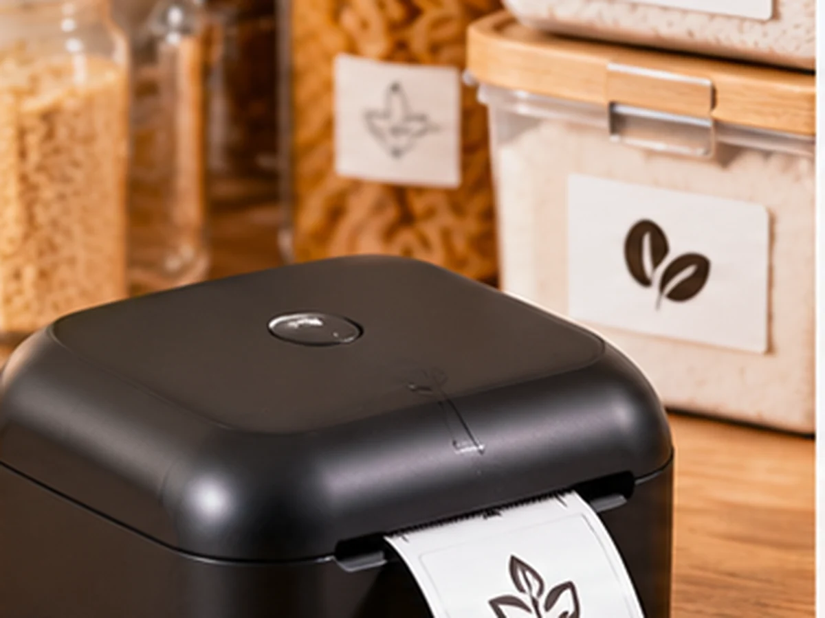 Etichettatrice termica: idee per organizzare dispensa, cassetti e materiali