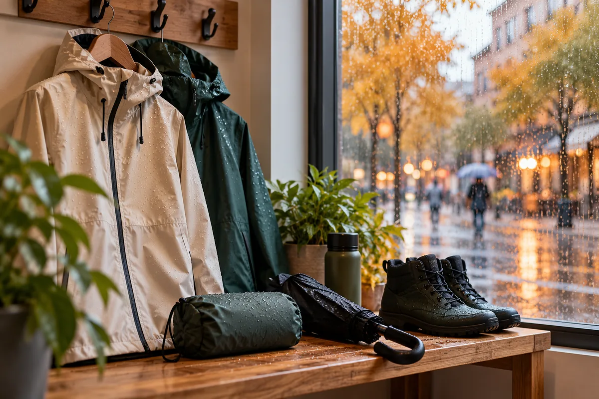 Giacca antipioggia per l’autunno: come scegliere un modello leggero e davvero pratico